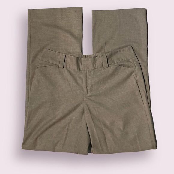 GAP Stretch Curvy Fit Flared Leg Taupe Pants Size 10R - Picture 3 of 3